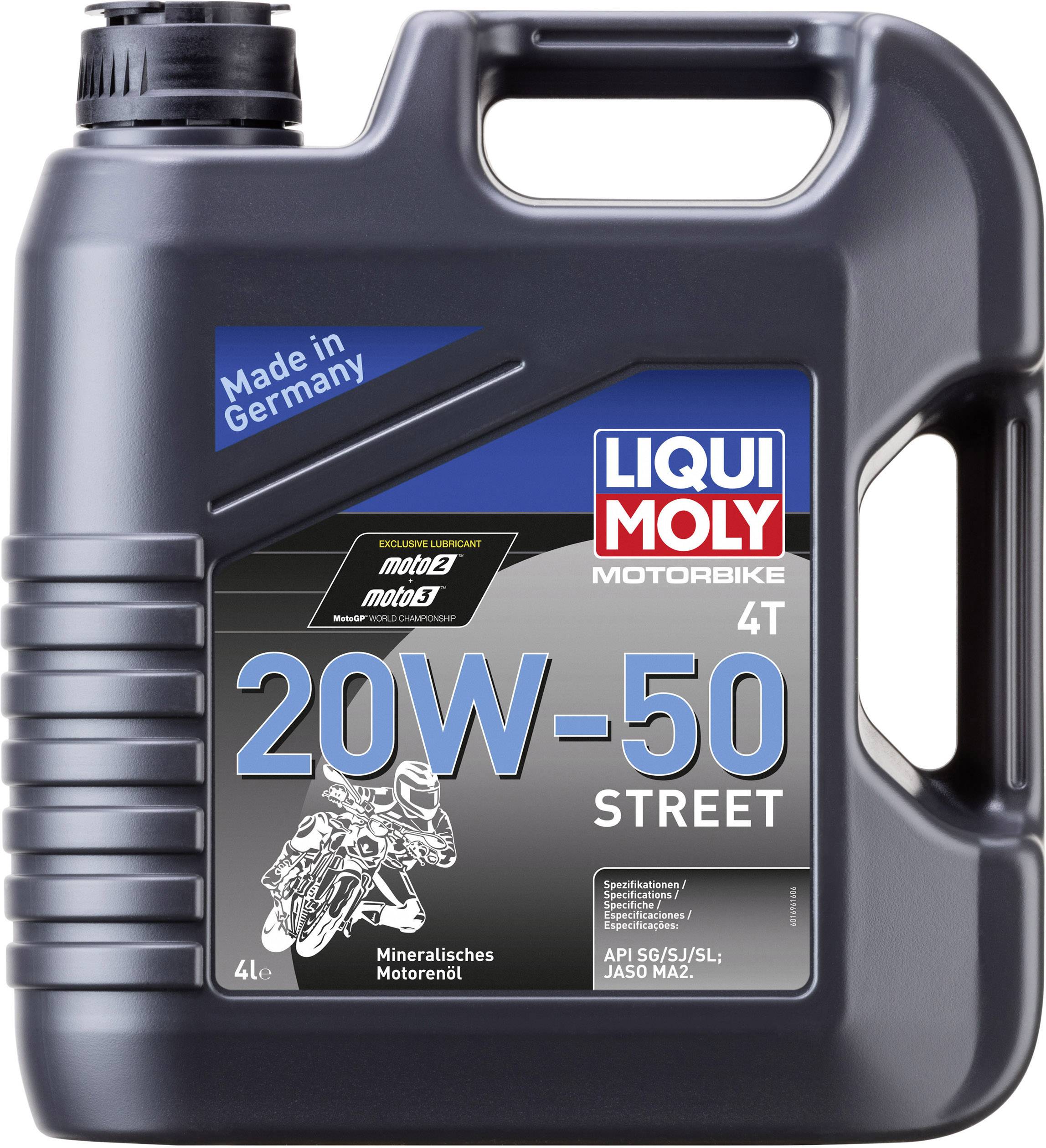 Liqui Moly Motorbike 4T 20W-50 Street 1696 Huile pour moteur 4 l