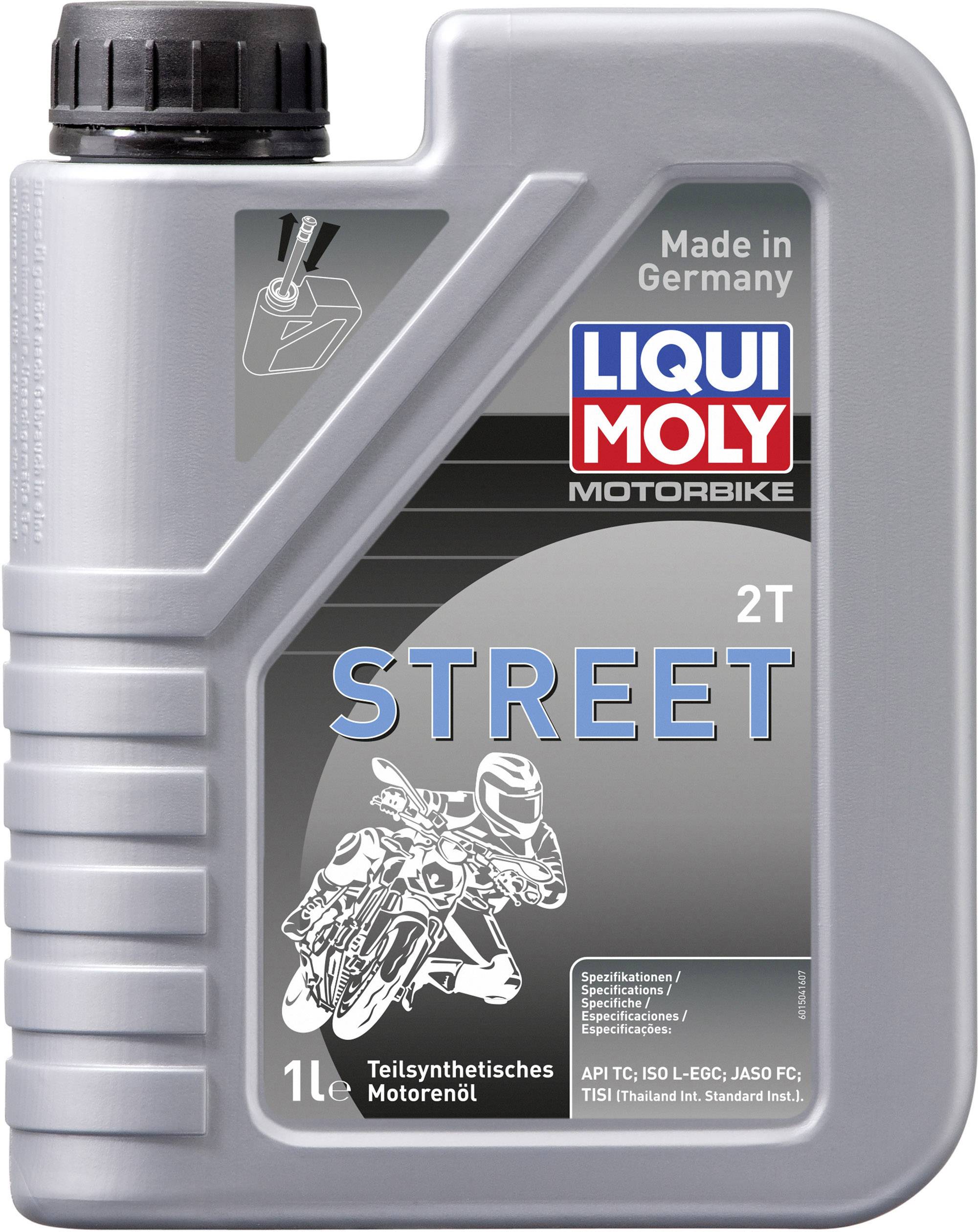 Liqui Moly Motorbike 2T Street 1504 Huile pour moteur 1 l