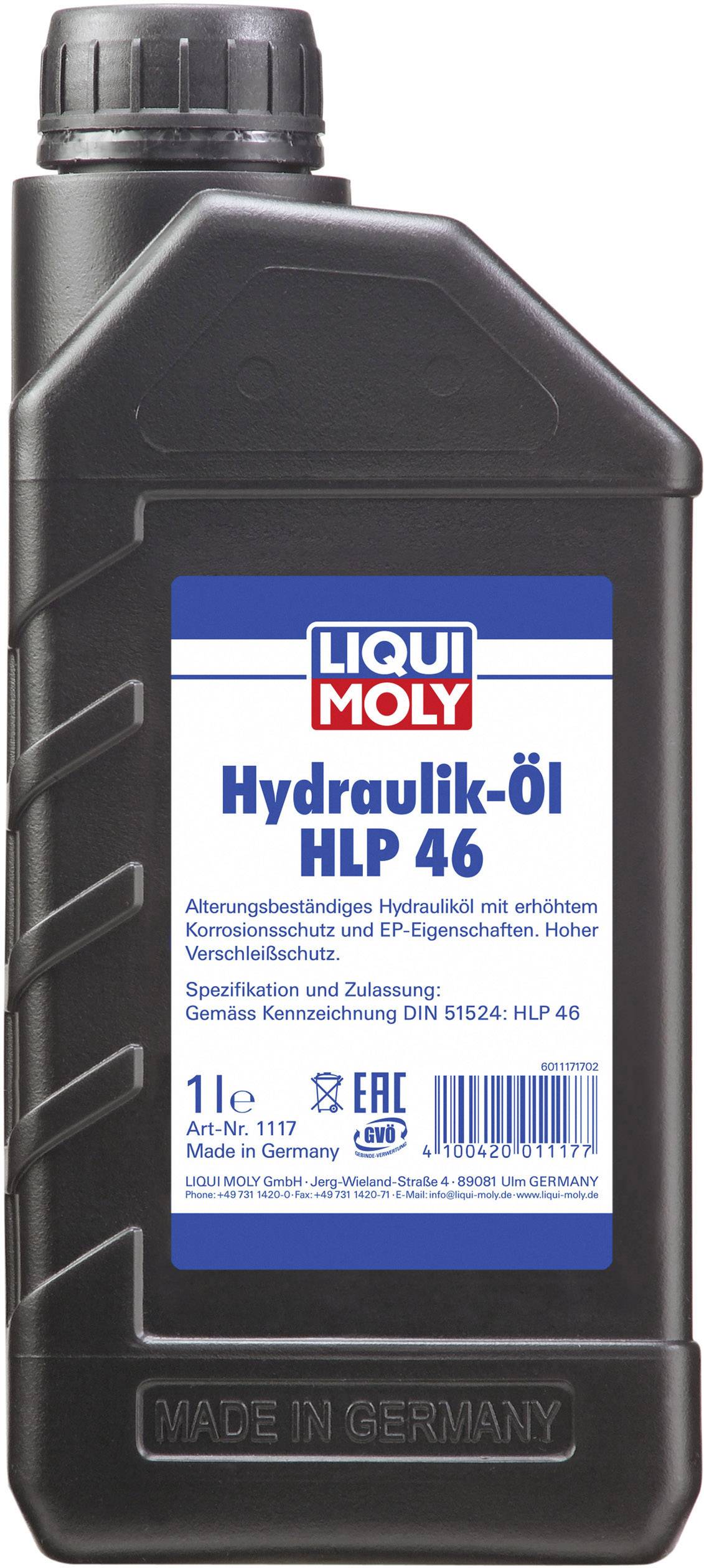Liqui Moly HLP 46 1117 Liquide hydraulique 1 l