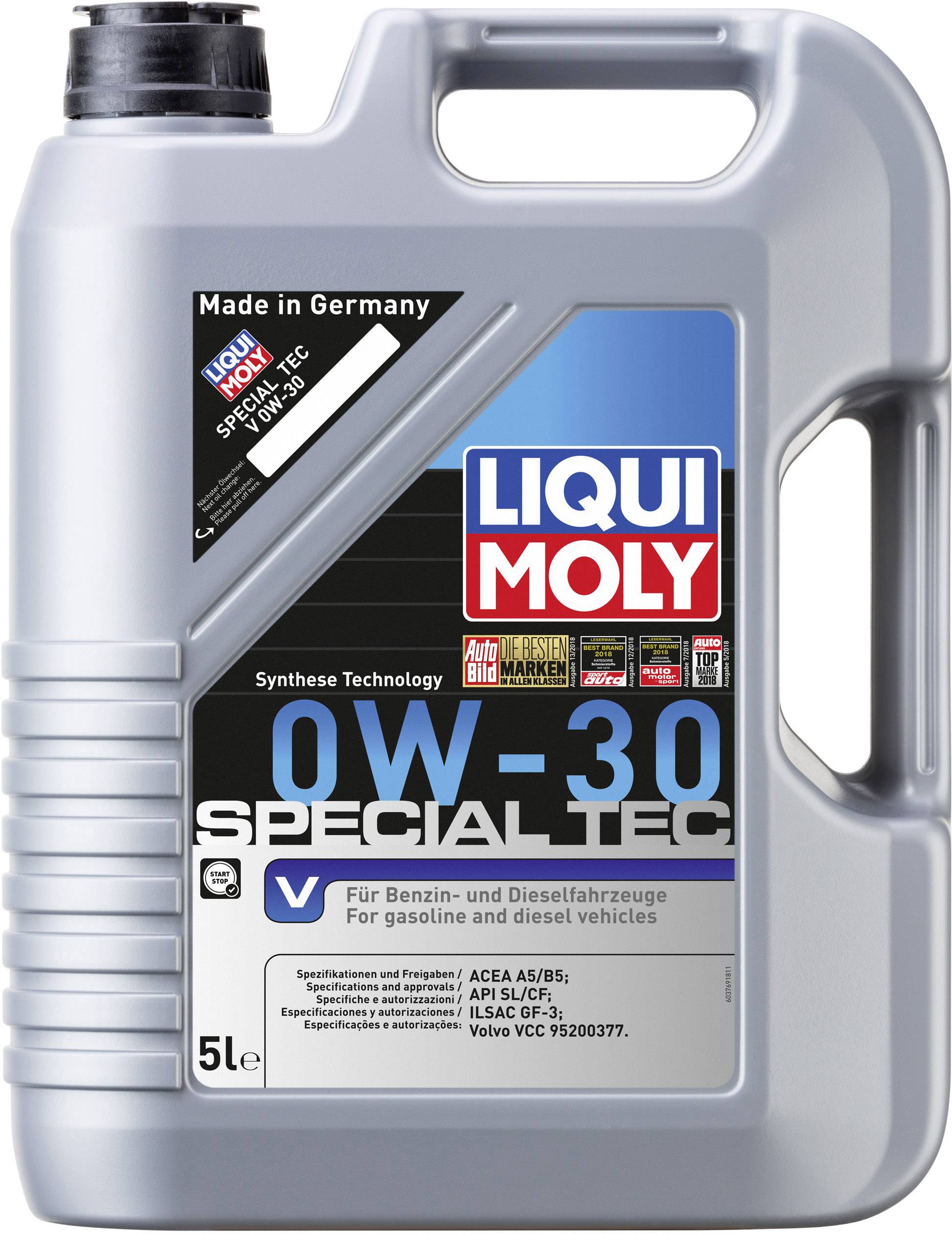 Liqui Moly Special Tec V 0W-30 3769 Huile moteur 5 l