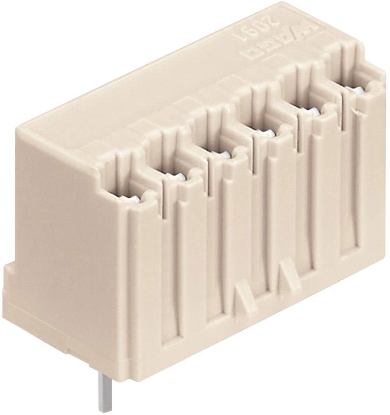 Boîtier femelle pour platines WAGO 2091-1306/200-000 Nbr total de pôles 6 Pas: 3.50 mm 100 pc(s)