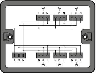 Boîte de répartition série (connecteur réseau) 899 WAGO 899-631/140-000 25 A noir 1 pc(s)