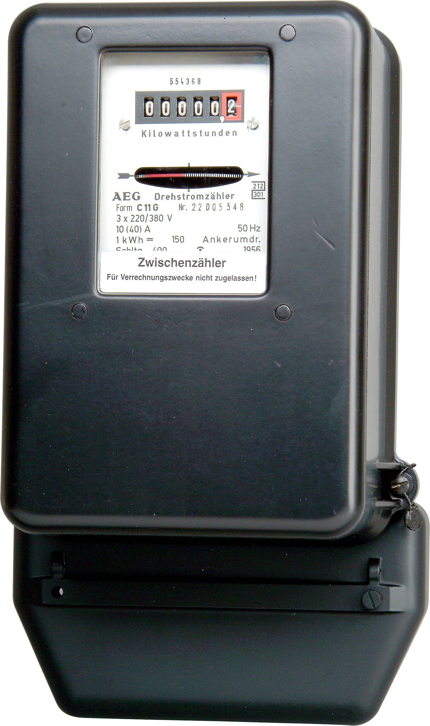 Kopp Compteur d'énergie triphasé mécanique 1 pc(s)