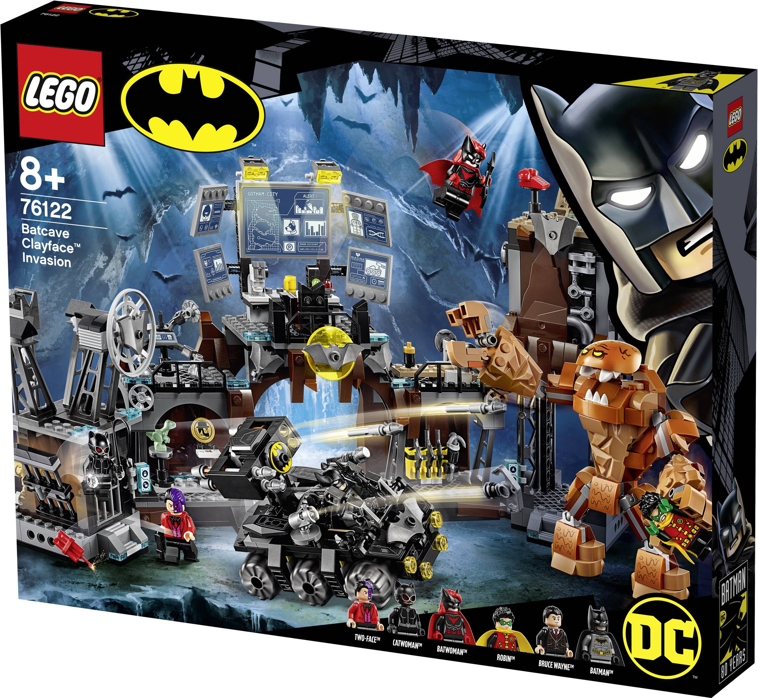 76122 LEGO® DC COMICS SUPER HEROES Clayface™ Invasion in die Bathöhle