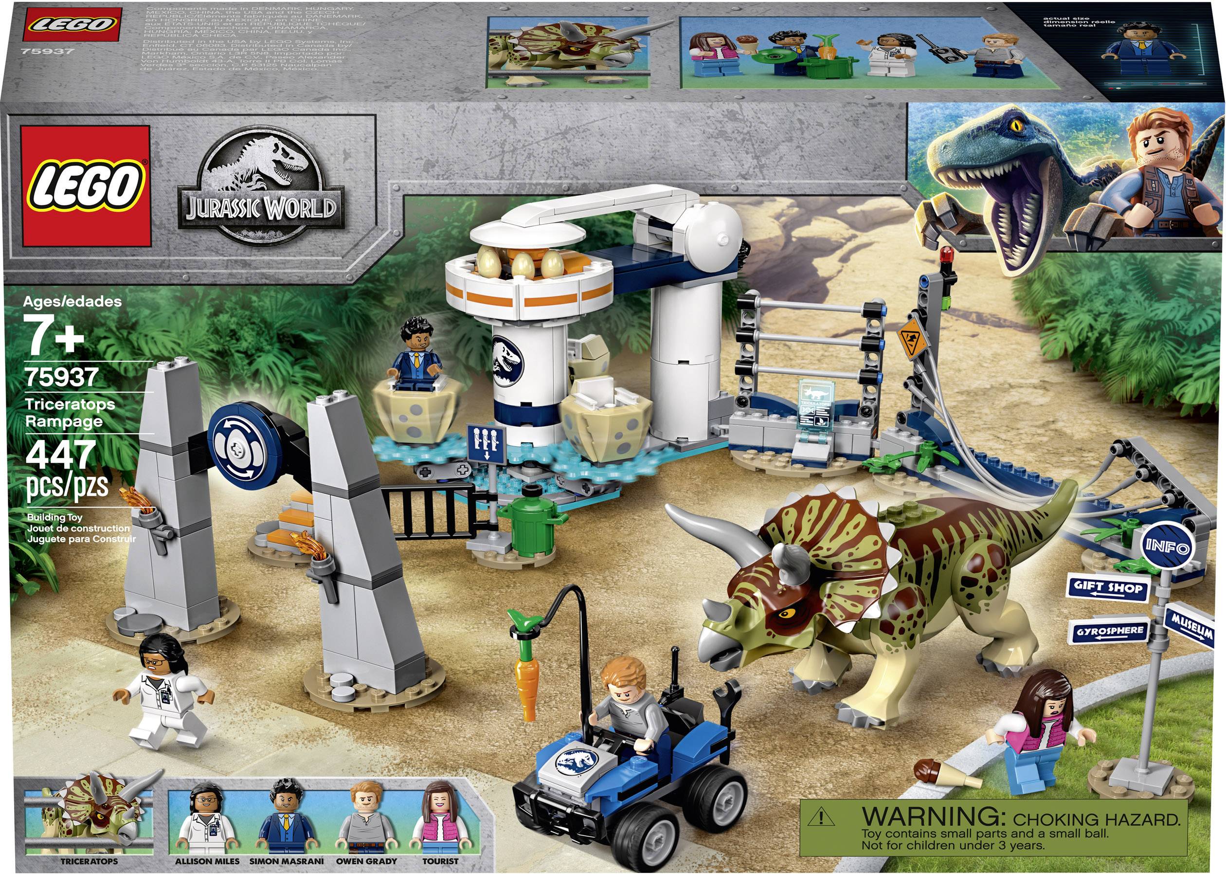 75937 LEGO® JURASSIC WORLD™	 Triceratops-Randale