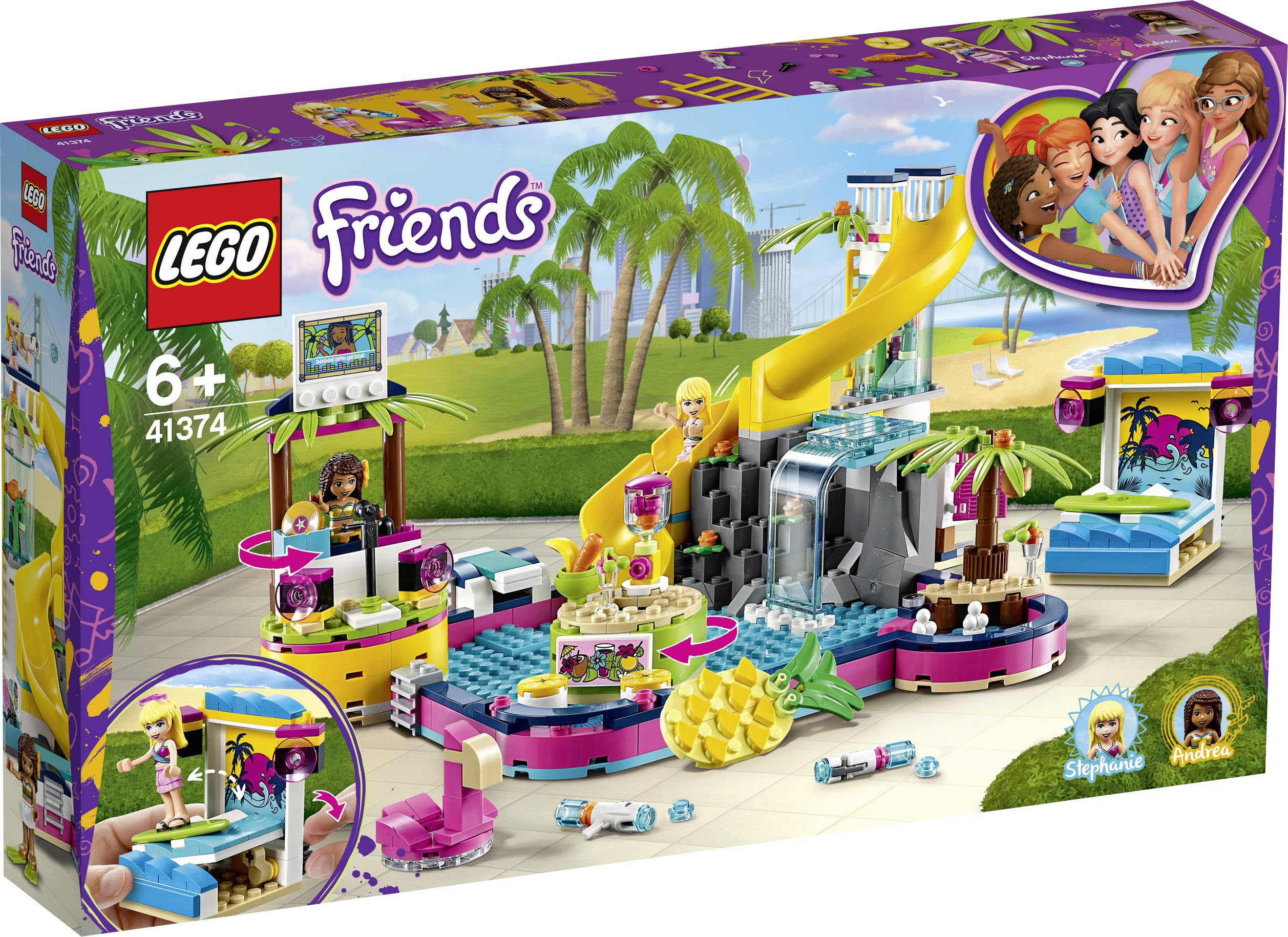 41374 LEGO® FRIENDS Andreas Pool-Party