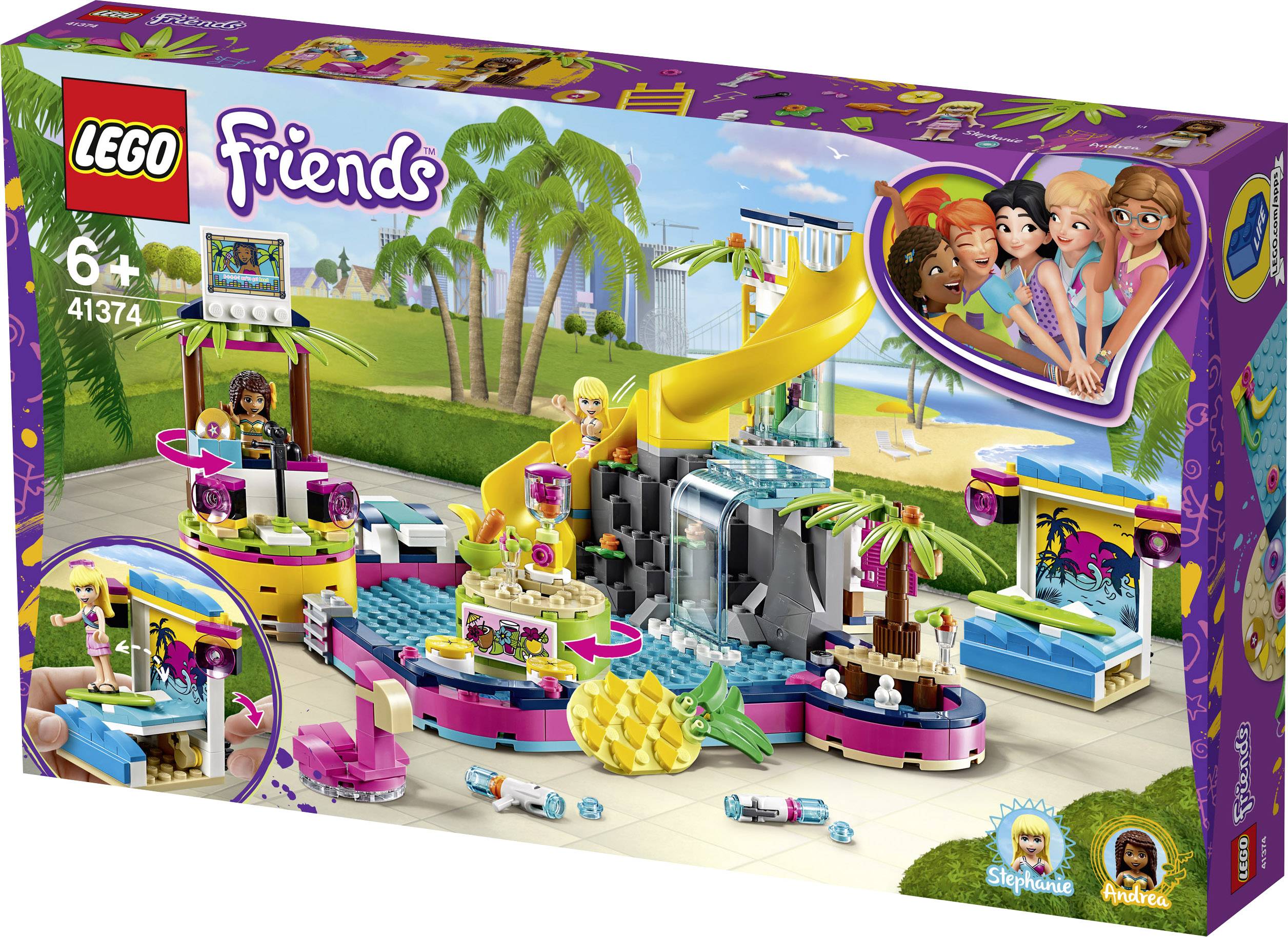 41374 LEGO® FRIENDS Andreas Pool-Party