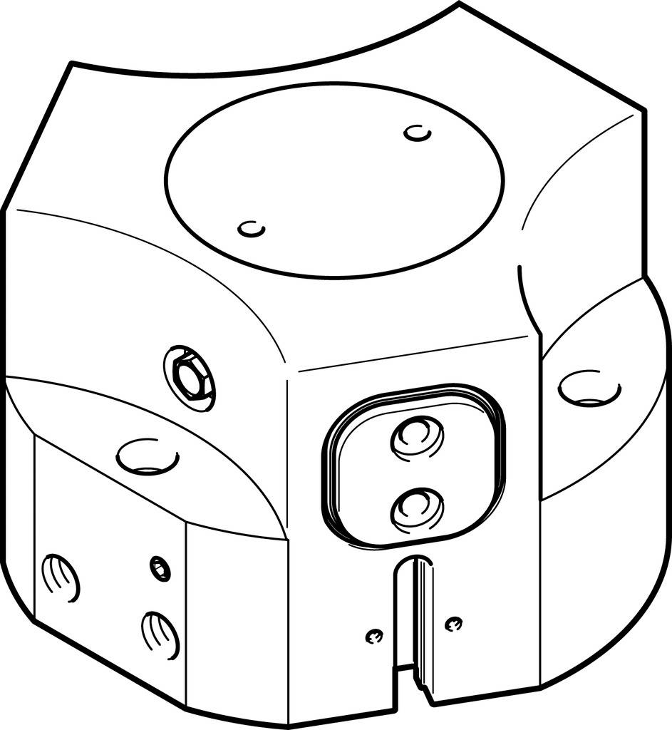 FESTO 1163046 HGDD-63-A Pince à serrage concentrique 1 pc(s)