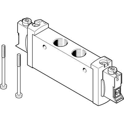 FESTO Soupape à aimant 574427 VUVG-L18-T32H-MT-G14-1P3 G 1/4 Largeur nominale (détails) 5.7 mm 1 pc(s)