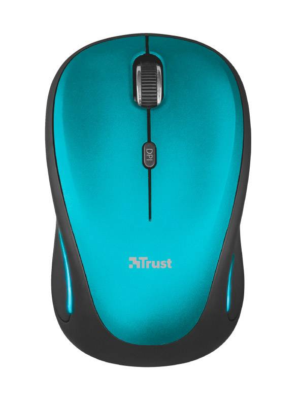 Trust Yvi FX Funk Maus Optisch Blau