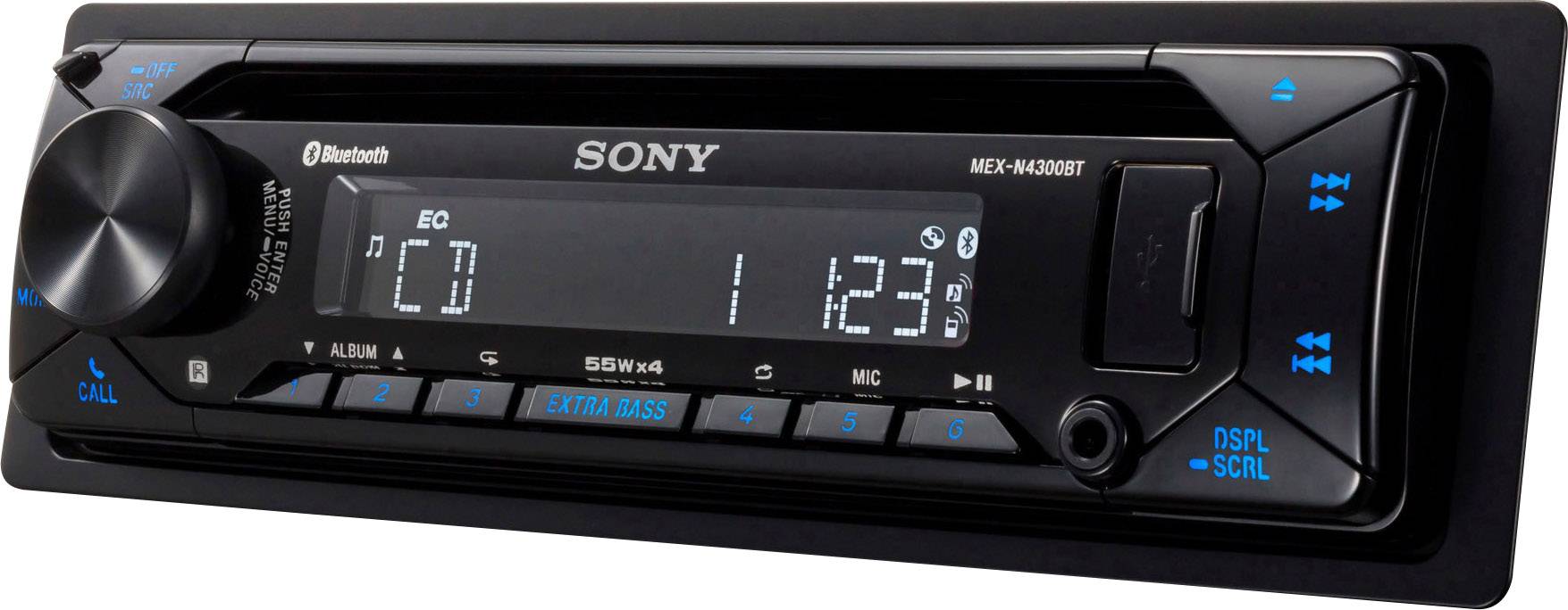 Autoradio Sony MEX-N4300BT MEXN4300BT.EUR 1 pc(s)