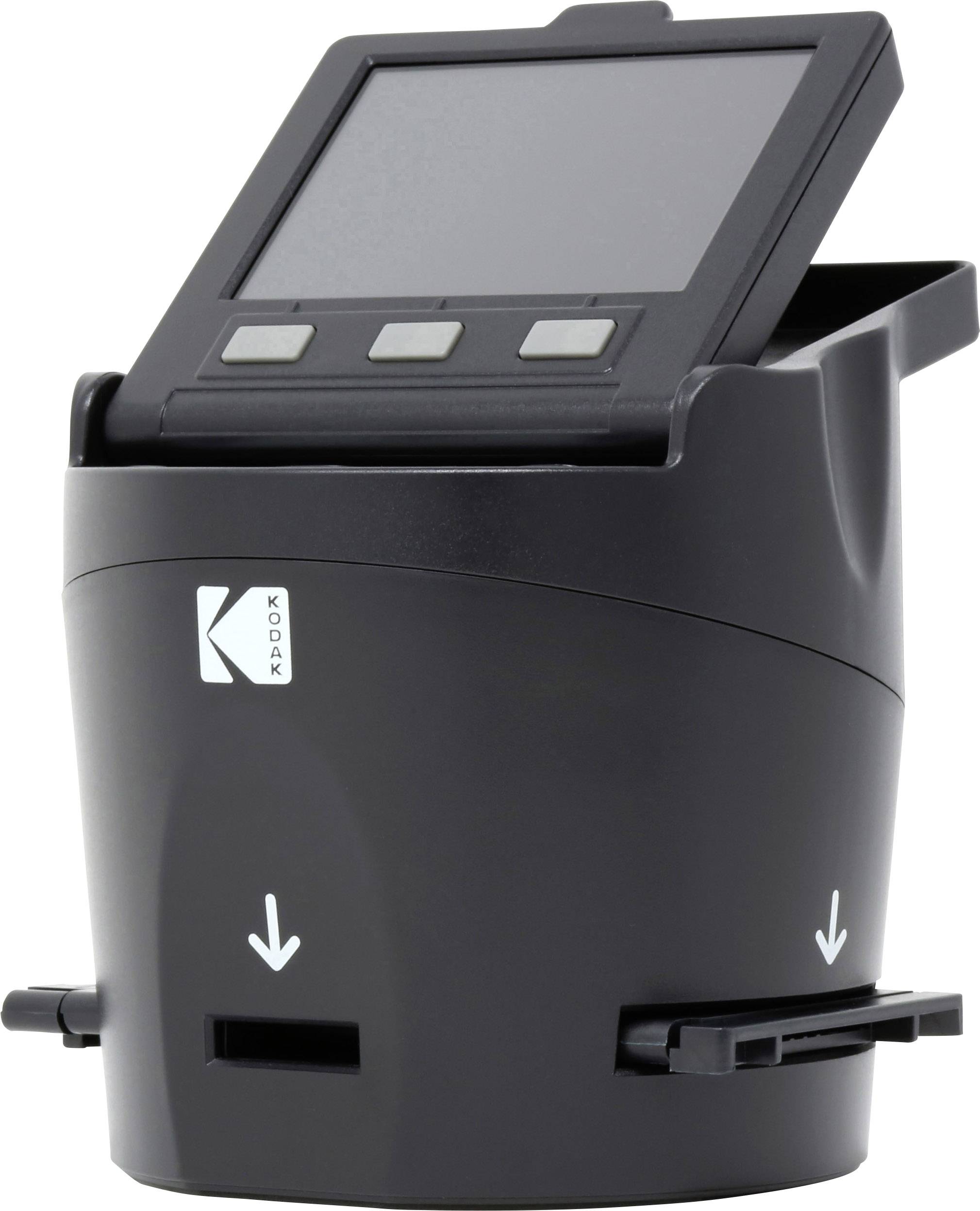 Scanner de films Kodak SCANZA Digital Film Scanner lecteur de transparents, écran intégré, numérisation sans ordinateur, sortie