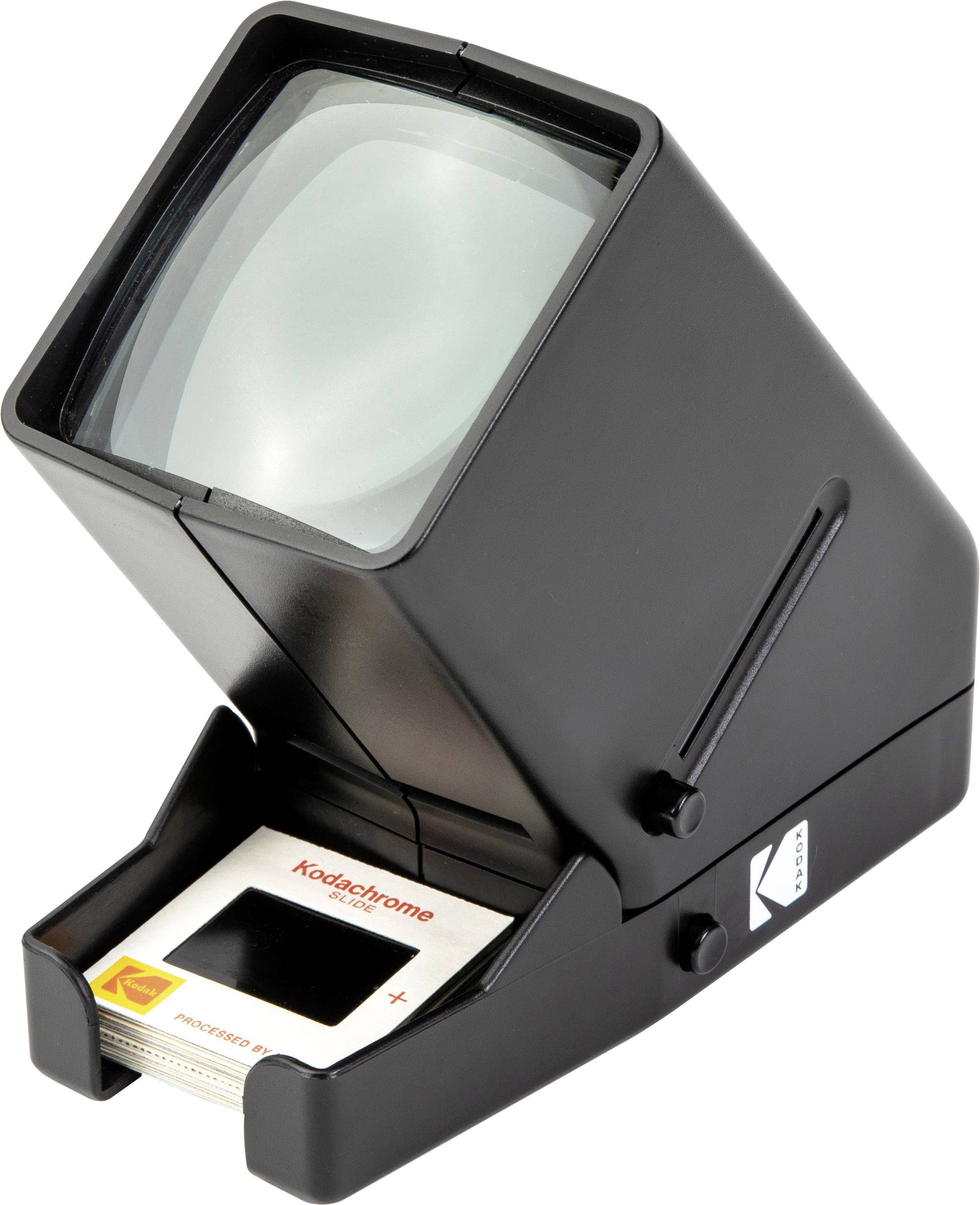 Visionneuse Kodak 35mm Slide Viewer grossissement x3, éclairage LED, fonctionnement à pile/accu possible