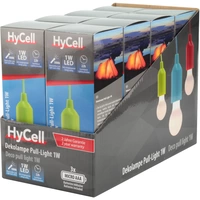 HyCell 1600-0175 Pull-Light PL LED Lampe de camping 25 lm à pile(s) 50 g vert HyCell 1600-0175 Pull-Light PL LED Lampe de camping 25 lm à pile(s) 50 g vert