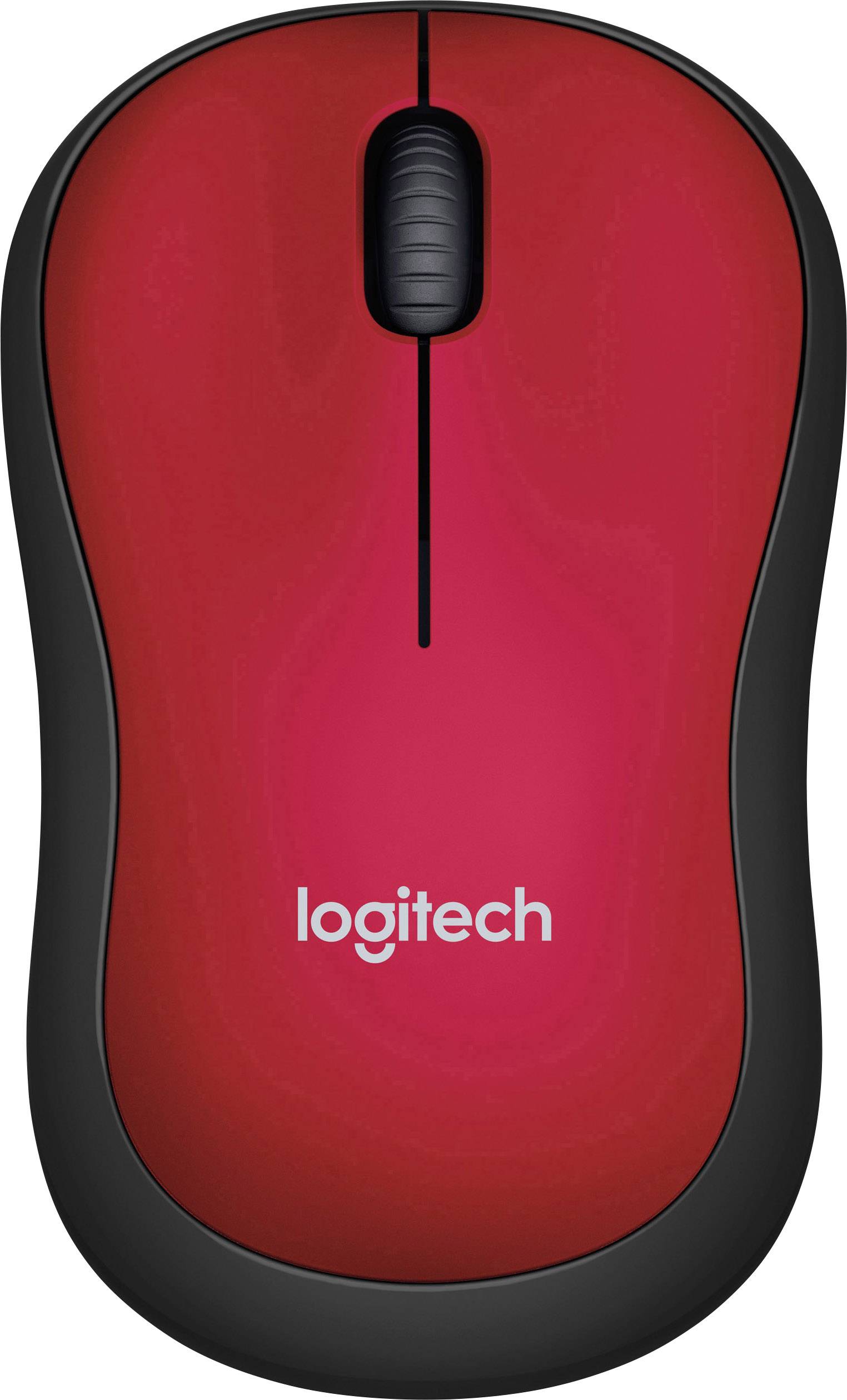 Logitech M185 Souris radio optique rouge 3 Boutons 1000 dpi