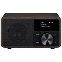 Sangean Genuine Mini DDR-7 Radio de table DAB+, FM AUX, Bluetooth marron foncé Sangean Genuine Mini DDR-7 Radio de table DAB+, FM AUX, Bluetooth marron foncé