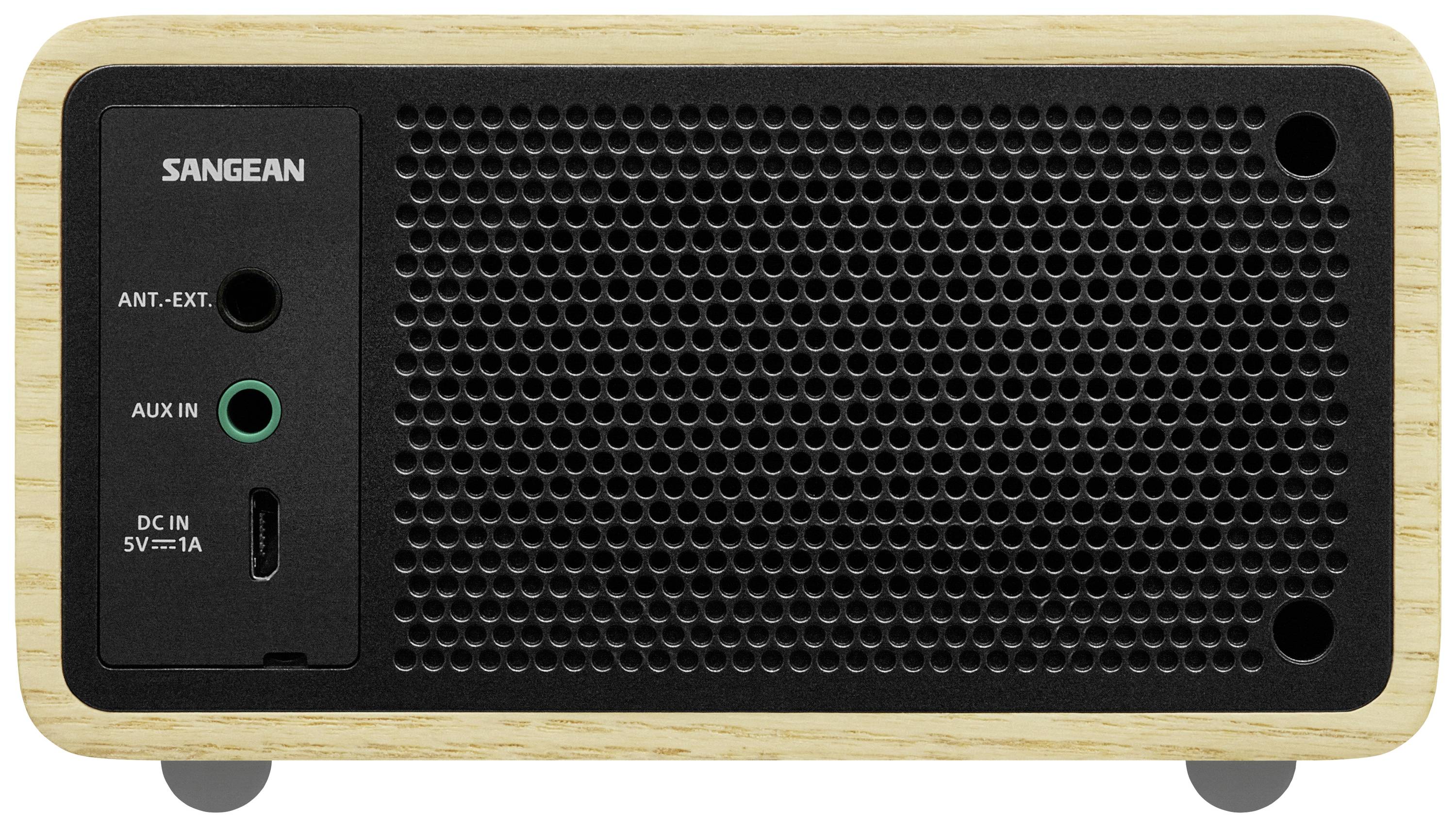 Sangean Genuine Mini DDR-7 Radio de table DAB+, FM AUX, Bluetooth bois