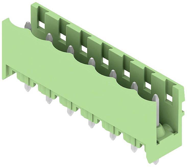 Weidmüller 1401840000 Connecteur de circuit imprimé Nombre total de pôles 7 Nbr de rangées 1 50 pc(s)