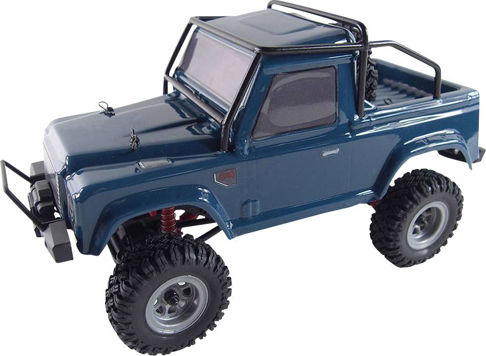Amewi AMXRock Crawler AM24 brushed 1:24 Auto RC électrique Crawler 4 roues motrices (4WD) prêt à fonctionner (RtR) 2,4 GHz