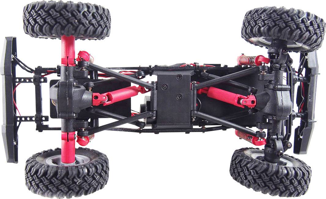 Amewi AMXRock Crawler AM24 brushed 1:24 Auto RC électrique Crawler 4 roues motrices (4WD) prêt à fonctionner (RtR) 2,4 GHz