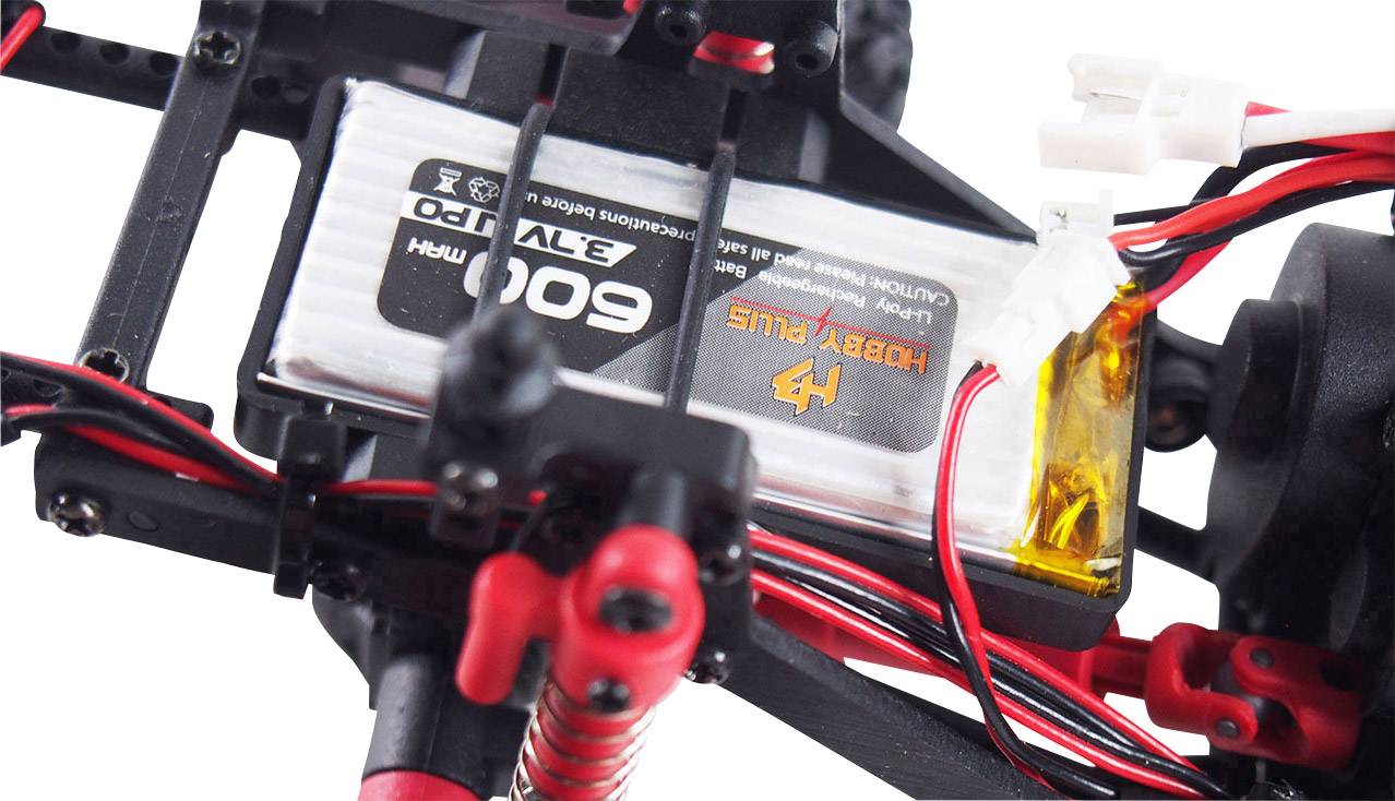 Amewi AMXRock Crawler AM24 brushed 1:24 Auto RC électrique Crawler 4 roues motrices (4WD) prêt à fonctionner (RtR) 2,4 GHz