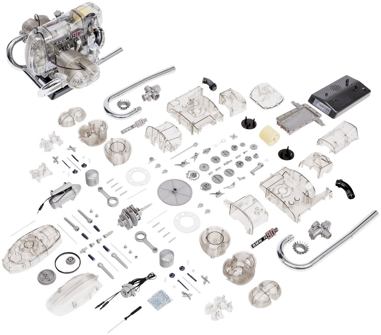 Kit à assembler Franzis Verlag BMW R 90 S Boxermotor à partir de 14 ans