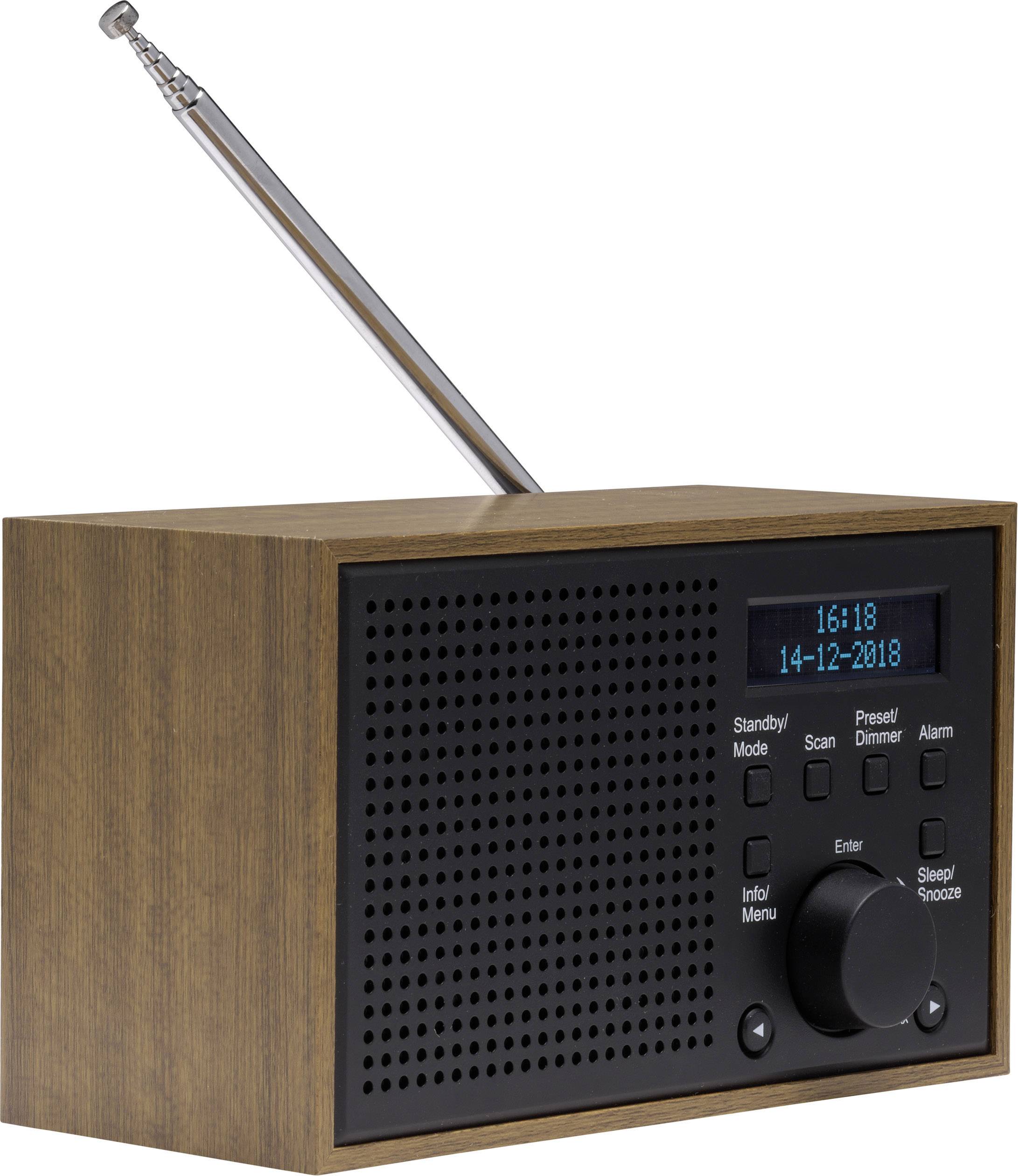 Denver DAB-46 Radio de table DAB+, FM gris