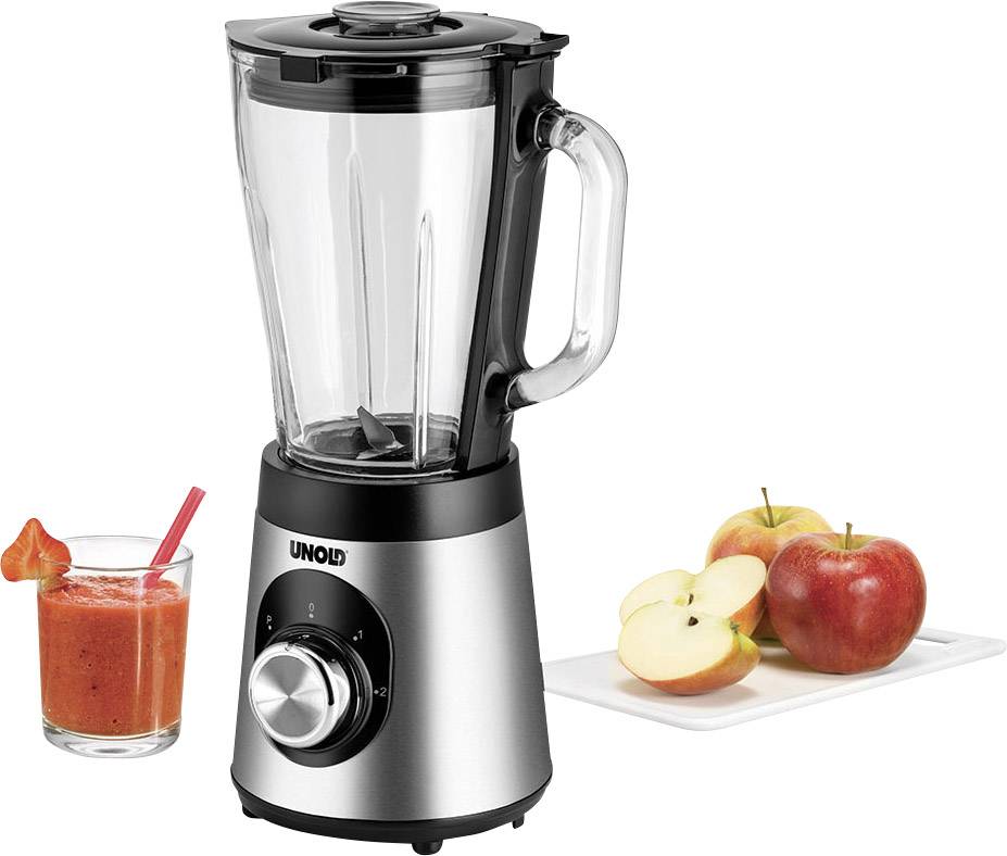 Unold 78625 Mixeur sur pied 500 W acier inoxydable, noir