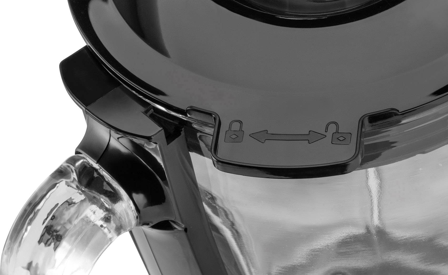 Unold 78625 Mixeur sur pied 500 W acier inoxydable, noir