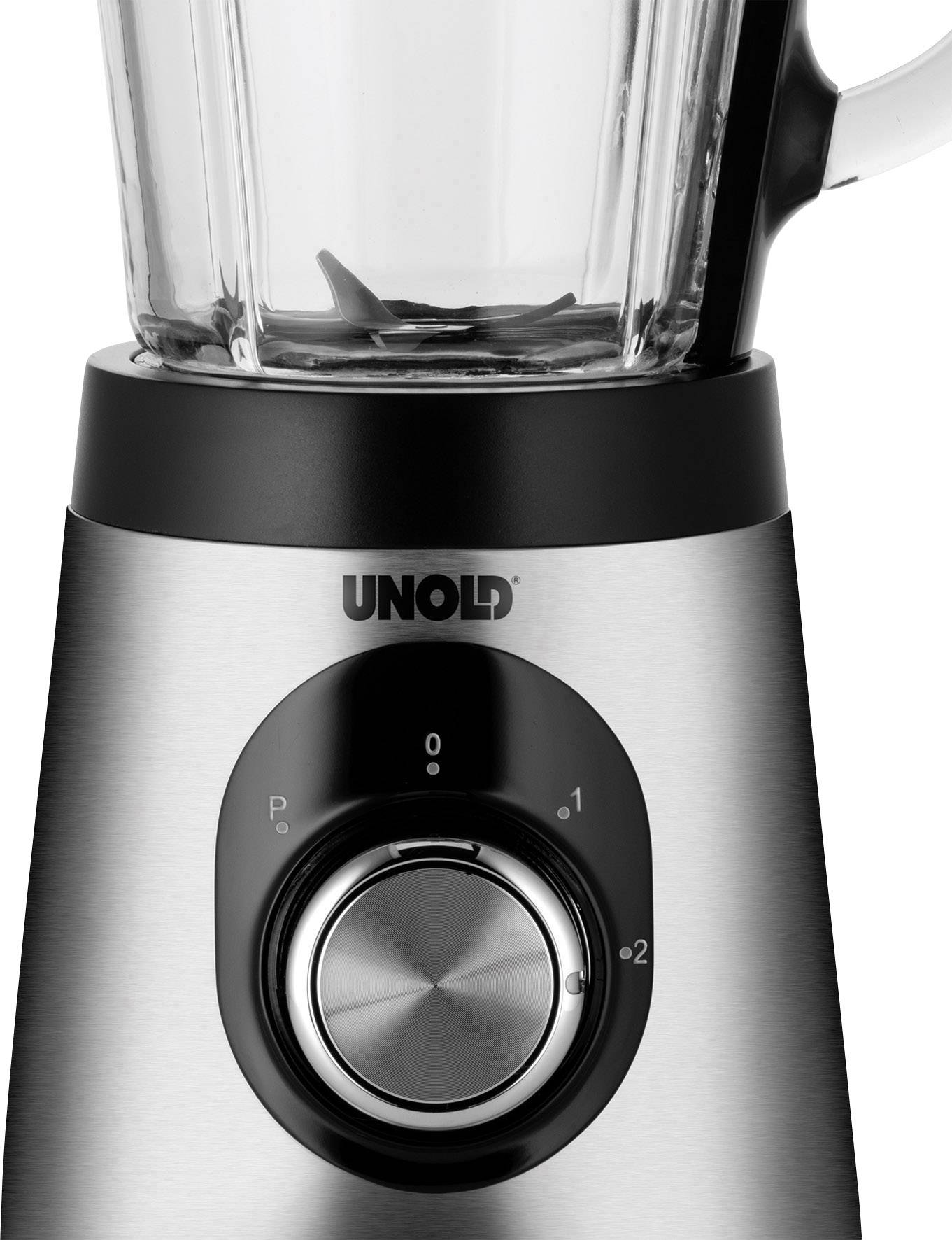 Unold 78625 Mixeur sur pied 500 W acier inoxydable, noir