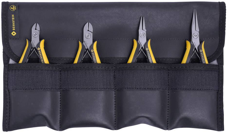 Bernstein Tools 3-970 T antistatique (ESD) Jeu de pinces 4 pièces