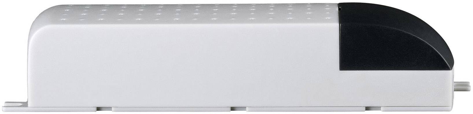 Un appareil électronique de forme oblongue avec un boîtier noir et blanc.