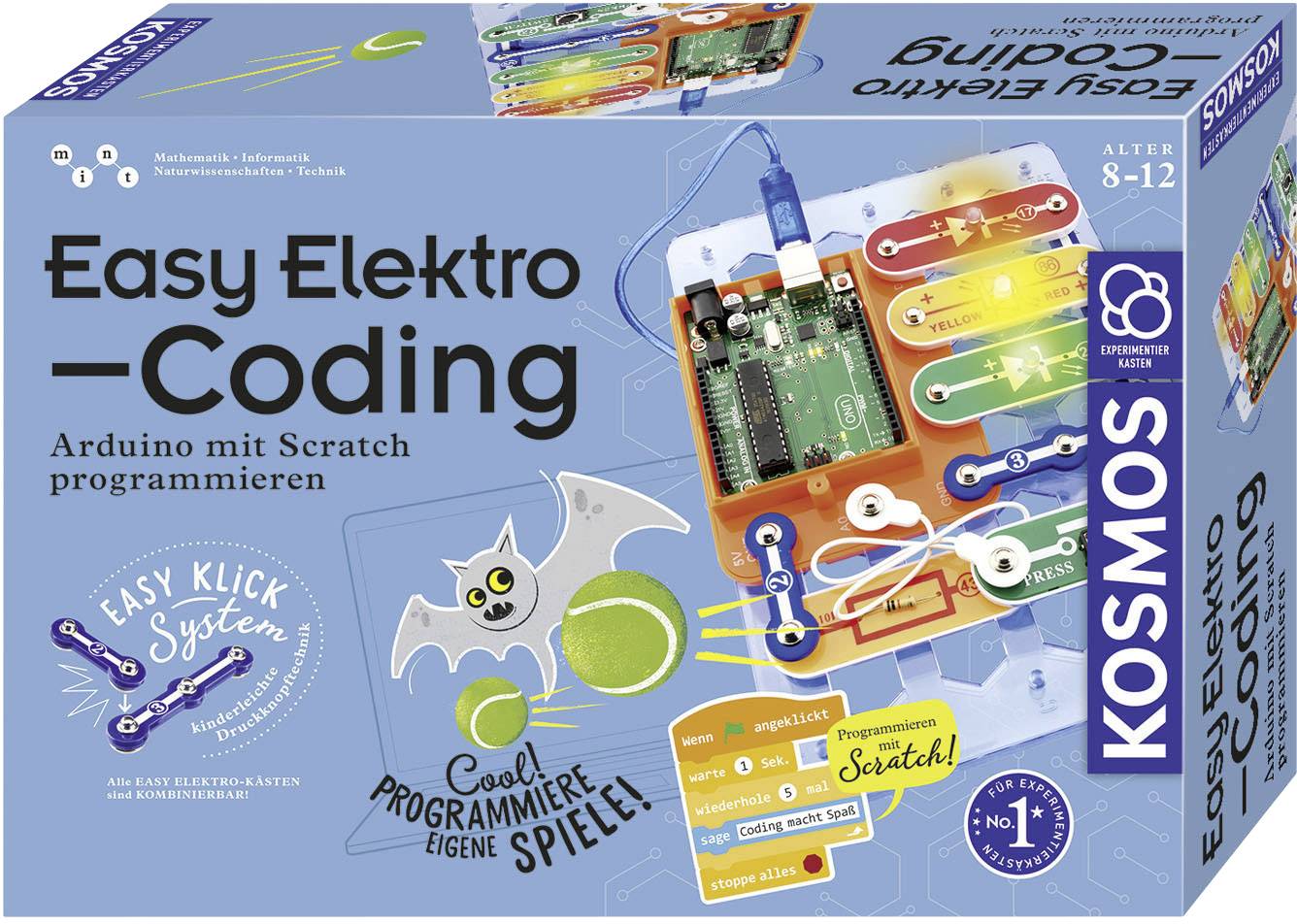 Kosmos 620523 Easy Elektro - Coding programmation Coffret d'expérience à partir de 8 ans