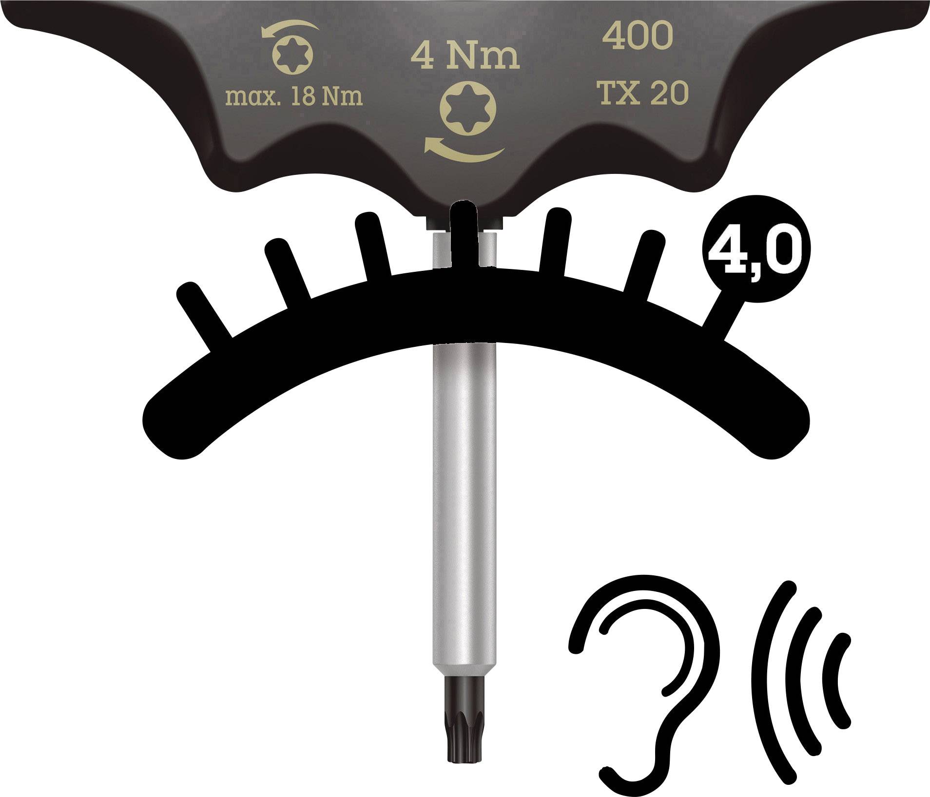 Wera pour l'atelier Tournevis à serrage contrôlé 1 pièce