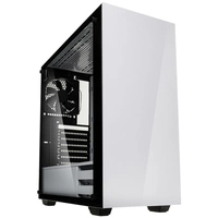 Tour midi Kolink STRONGHOLD WHITE Boîtier PC blanc, noir 2 ventilateurs pré-installés, fenêtre latérale, filtre anti-poussière Tour midi Kolink STRONGHOLD WHITE Boîtier PC blanc, noir 2 ventilateurs pré-installés, fenêtre latérale, filtre anti-poussière