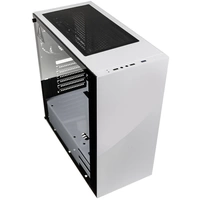 Tour midi Kolink STRONGHOLD WHITE Boîtier PC blanc, noir 2 ventilateurs pré-installés, fenêtre latérale, filtre anti-poussière Tour midi Kolink STRONGHOLD WHITE Boîtier PC blanc, noir 2 ventilateurs pré-installés, fenêtre latérale, filtre anti-poussière