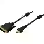 Câble adaptateur LogiLink HDMI / DVI Fiche mâle HDMI-A, Fiche mâle DVI-D 18+1 pôles 2.00 m noir CH0004 Câble HDMI Câble adaptateur LogiLink HDMI / DVI Fiche mâle HDMI-A, Fiche mâle DVI-D 18+1 pôles 2.00 m noir CH0004 Câble HDMI
