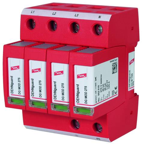 DEHN 952400 DG M TNS 275 Dispositif antisurtension Protection anti-surtension pour: armoire de distribution 40 kA 1 pc(s)