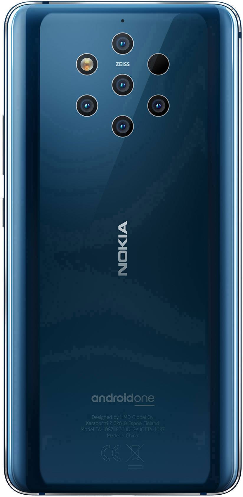 Nokia 9 PureView Dual-SIM Smartphone 128 GB 5.99 Zoll (15.2 cm) Dual-SIM Android™ 9.0 12 Mio. Pixel