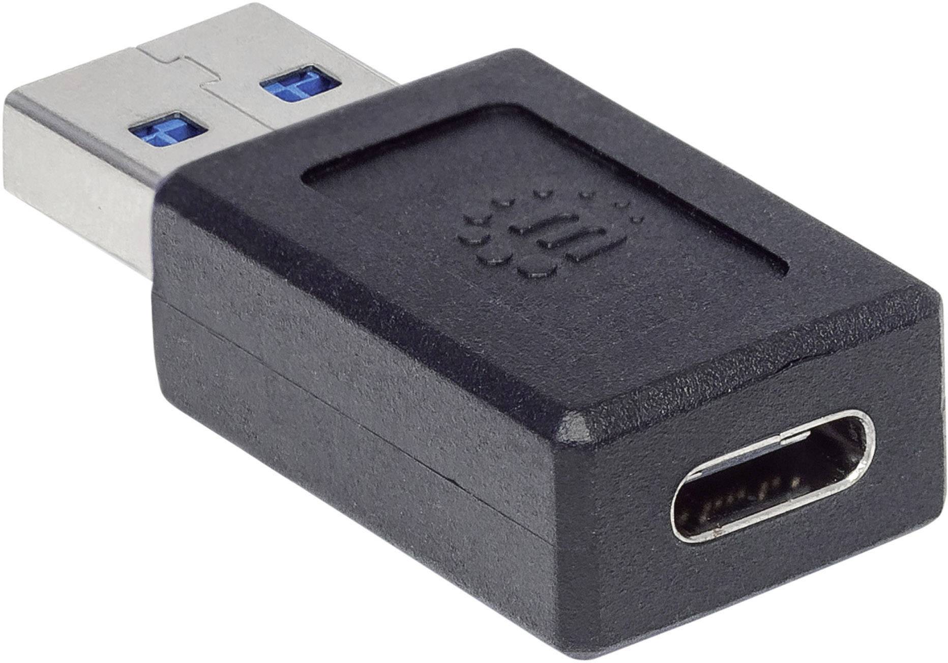 Manhattan USB 3.1 (Gen 2) Adaptateur [1x USB 3.1 mâle A​ - 1x USB-C® femelle]