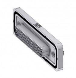 Deltron Connectors HD-DWM44SZ/2M85UN SUB-D femelle 180 ° Nombre de pôles: 44 fût à souder 1 pc(s)