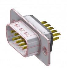 Deltron Connectors D09PZ/2FP102 SUB-D mâle 180 ° Nombre de pôles: 9 fût à souder 1 pc(s)