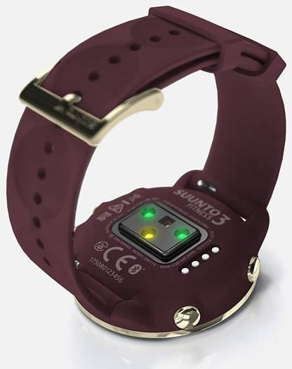 Suunto 3 Fitness Smartwatch Weinrot