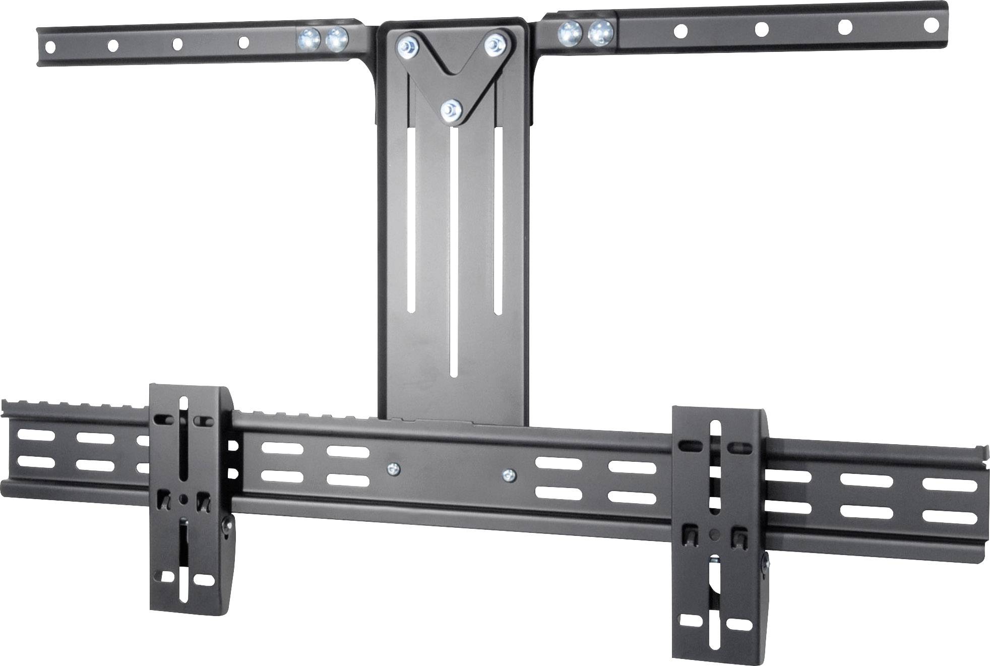 My Wall HZ10L Support mural pour haut-parleur rigide, extensible noir 1 pc(s)