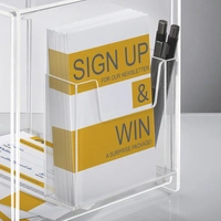 Sigel Urne avec fente, compartiment supplémentaire VA152 transparent (l x H x P) 210 x 368 x 210 mm 1 pc(s) Sigel Urne avec fente, compartiment supplémentaire VA152 transparent (l x H x P) 210 x 368 x 210 mm 1 pc(s)