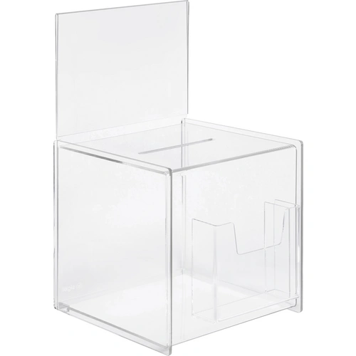 Sigel Urne avec fente, compartiment supplémentaire VA152 transparent (l x H x P) 210 x 368 x 210 mm 1 pc(s) Sigel Urne avec fente, compartiment supplémentaire VA152 transparent (l x H x P) 210 x 368 x 210 mm 1 pc(s)