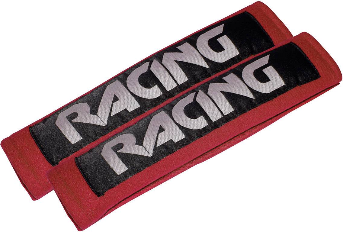 Eufab Racing red 28208 Fourreaux de ceinture adapté pour (marque automobile): Universal 22 mm x 7 cm x 3 cm