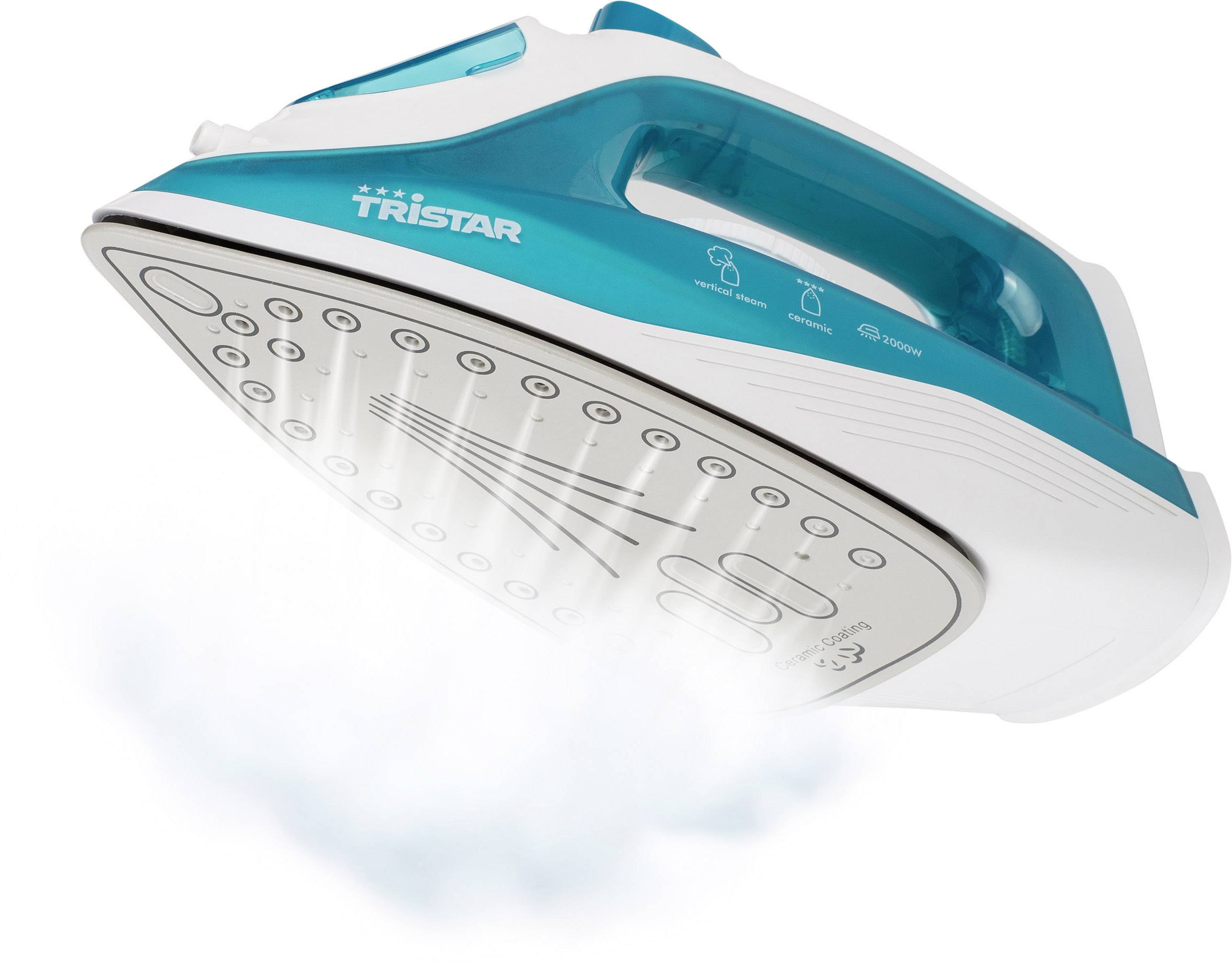 Fer à repasser à vapeur Tristar ST-8300 blanc, bleu 2000 W