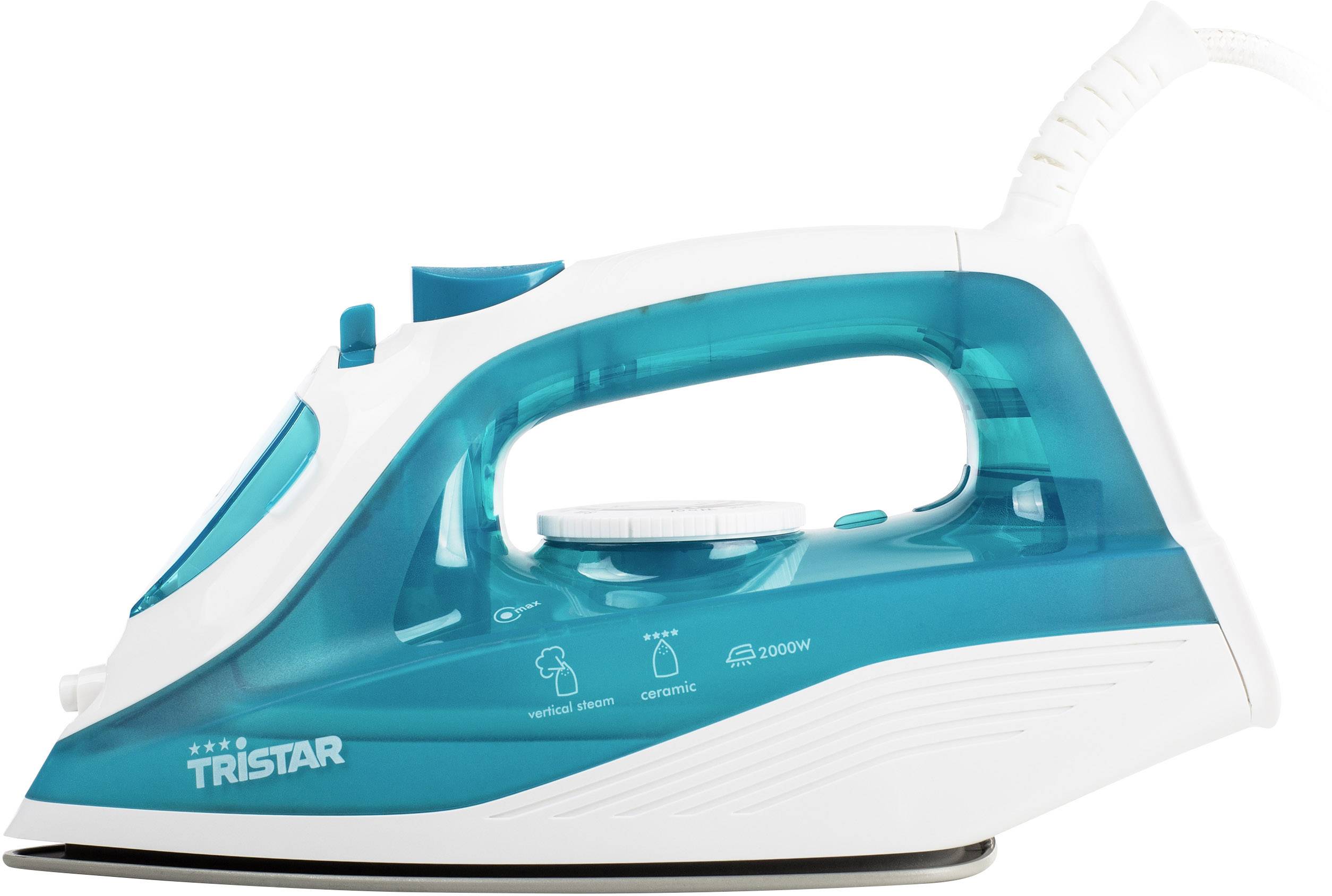 Fer à repasser à vapeur Tristar ST-8300 blanc, bleu 2000 W
