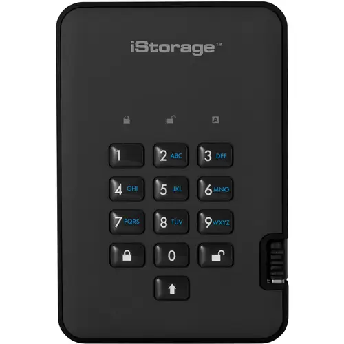 iStorage diskAshur 2® Disque dur externe 2,5" USB 3.1 (2è gén.) noir IS-DA2-256-1000-B iStorage diskAshur 2® Disque dur externe 2,5" USB 3.1 (2è gén.) noir IS-DA2-256-1000-B